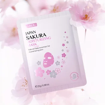 10tk LAIKOU Sakura Face Mask, Niisutav nahahooldus-Anti-Vananemine Toitev Näo Maskid Leht Mask Näo Naha Hooldus Tooted