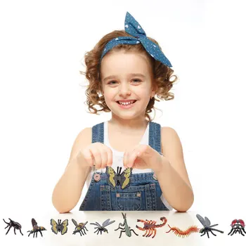 12 TK Võltsitud Putukate Õudus Halloween Rekvisiidid Trikke Simulatsiooni Centipede Mudel Võltsitud Putukate Vead Mänguasi Lastele Soosib
