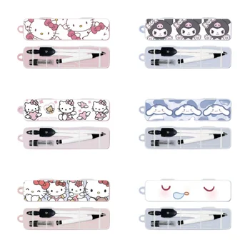 Sanrio Anime Hello Kitty Cinnamoroll Kuromi Minu meloodia, Pochacco Kawaii Kompass Maali Eksami Üliõpilane Joonistamise Tööriista Komplekt Hulgimüük