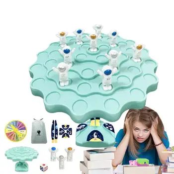 Vänderdama Saldo Nõukogu Tasakaalu Spaceman Montessori Puzzle Mänguasjad Tasakaalu Matemaatika Mäng Vanema-Lapse Interaktiivne Mänguasi Stress Relief Mänguasjad