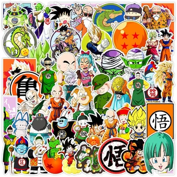 10/30/50tk Jaapani Anime Dragon Ball Kleebised Lahe Vegeta Kleebis Kirjatarvete Seina Telefon Sülearvuti Auto Rula Graffiti Decal Mänguasjad