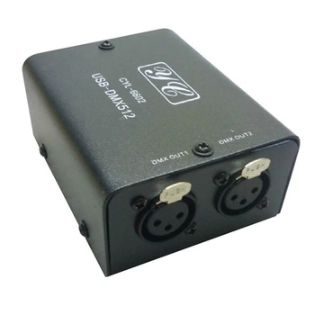 1Set USB To DMX DMX512 LED Tuled DMX Etapi Valgustus Töötleja Valgustus Controller Mini Dekooder