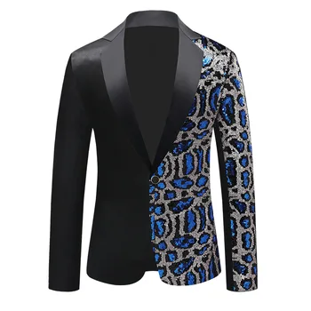2023 Uus Kleit Meeste Laulja Värvi Ülikond Seotud Litrid Pikad Varrukad Celebrator Vastuvõtva Vabaaja Ülikond(Ainult Pintsak)