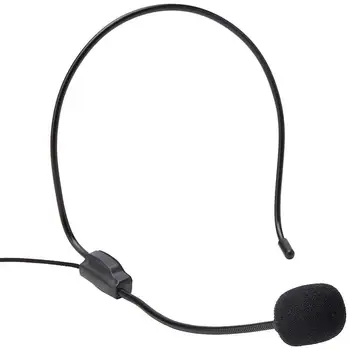 3,5 mm Mikrofon Peakomplekti Pistik Peakatet Mikrofon Hääle Võimendi Selge Heli WindowsPC Etapp Kõlarid Õpetada Kohtumine Mikrofon