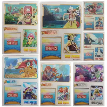 Anime 3D Shanks Uta Usopp Monkey D. Luffy Roronoa Zoro Tony Tony Chopper kogumise Papi mängu kaart Meelelahutus mänguasjad