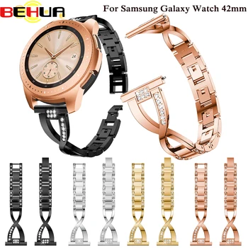 Asendamine watchband Samsung Galaxy Vaadata 42mm roostevaba teras smart wristbands 20mm Samsung Galaxy Vaadata Aktiivne Rihm