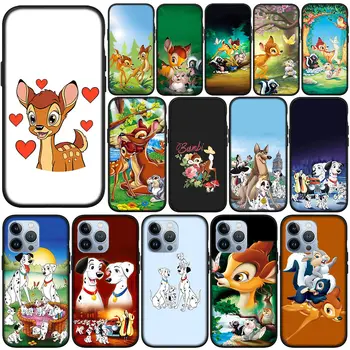 Bambi Hirve, Koera 101 dalmaatsia koerad Silikoon Telefoni Korpus Apple iPhone 11 15 Pro XS Max X-XR 6 7 8 6S Plus + SE 2022 8+ Kate Juhul