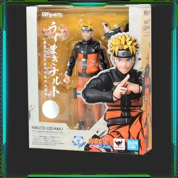 Bandai SHF Naruto 2.0 Liigend Tegevus Joonis Mudel Karbiga Joonis Jaapani Versioon Koguda Ornament Jõulud Nukk, Mänguasi