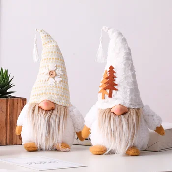 Christmas Snowman Gnomes Palus Kaunistused,Käsitöö Rootsi Tomte Figuriin Põhjamaade Jõulud Elf Doll,Xmas Kaunistused Koju Decors