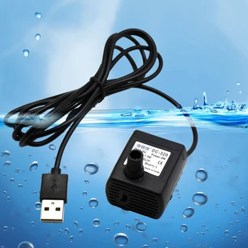 Dc 5V-6V Vool 500 L/H 3W USB Micro süvapumba Bassein, Purskkaev Rockery Lemmikloomade, Akvaariumi Vee Dispenser Filter Pump