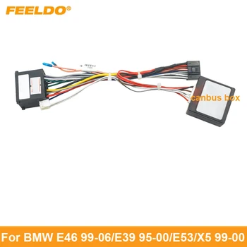 FEELDO Auto Audio-16pin Juhtmestik juhtmed BMW E46(99-06) E39(95-00) E53 X5(99-00) Stereo Paigaldus Traat Adapter