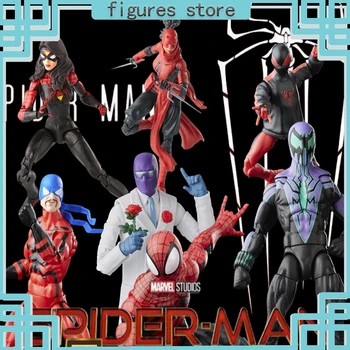 Hasbro Ml Vintage Rippuvad Kaardi 2023 Esimese Laine Spider-Man Ben Riley Ja Muud 6 Tolline Vallas Tegevus Arvandmed Mänguasjade Kogumise Kingitused