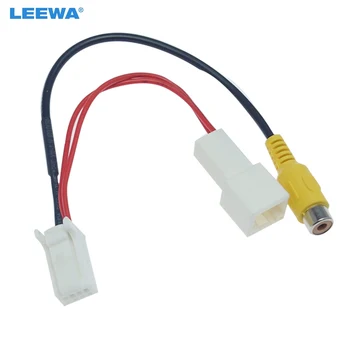 LEEWA Auto Tagumine Kaamera, Video Pistik Converter Cable Adapter Dongfeng Fengguang 360/370 Parkimine Vastupidine Juhtmestik #CA6106