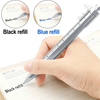 Loominguline Vernier Paksus Sm Pen Pastapliiats Mõõtmise Vahend, Multifunktsionaalne Mõõtmise Pen Kirjatarvete