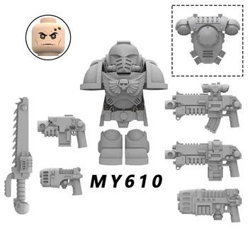 MY606-610 Kokkupanek ehitusplokk, mänguasjad, laste puzzle Sõdur Jõud 99 Hunter Ristikujuline Diversant Echo Cody Telliskivi Arvandmed