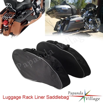 Näiteks Harley FXLRST Low Rider ST 22 FLSB Softail Sport Glide 18+ Mootorratas Pagasi Vooderdus Tour Pack Pehme Voodriga Kotid Raske Saddlebag
