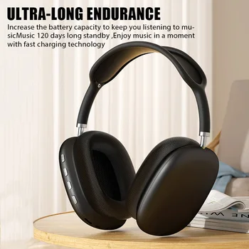 P9 Traadita Bluetooth-Kõrvaklapid Koos Mikrofoniga Müra Tühistamises Kõrvaklapid Stereo Kõrvaklapid Heli Sport Gaming Kõrvaklapid Toetab TF