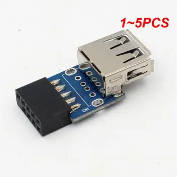 RYRA Sise-TK USB 2.0 2-Port 9Pin Female 2 Port Naine Adapter Converter Emaplaadi PCB Pardal Kaardi Extender