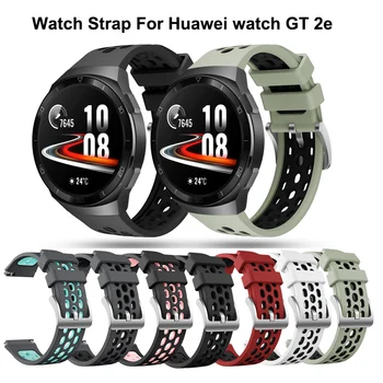 Sport Silikoon Watchband Rihma Huawei vaadata GT 2e originaal SmartWatch bänd Asendamine GT2e Wriststrap 22mm Käevõru vöö