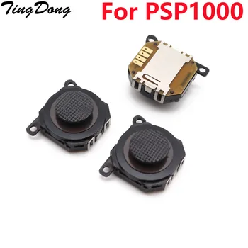 TingDong Hight kvaliteeti Varuosade Must Nupp 3D Analog Joystick for Sony PSP1000 PSP 1000 PSP-1000 Konsooli