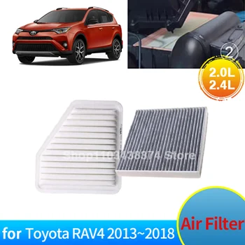 Toyota RAV4 RAV 4 XA40 2013 2014 2015 2016 2017 2018 Tarvikud 2.0 L 2.4 L Õhu Filter, Mootori Sisselaske Konditsioneer Filter Grid