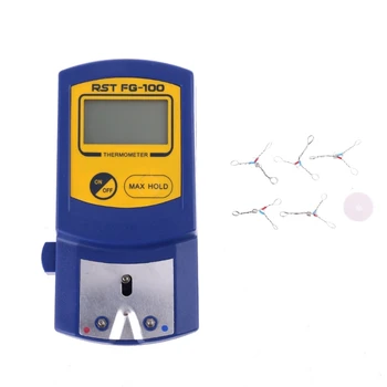 Vihje jootekolb Temperatuur Tester FG-100 Termomeeter Kasutatakse Keevitamisel Raud 94PD